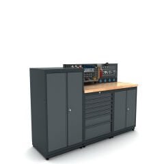 1.8 Metre Modüler Çalışma Tezgahı İE.36.18.08