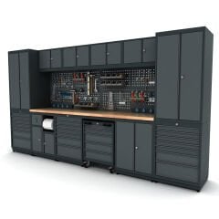 3.7 Metre Modüler Çalışma Tezgahı İE.36.18.35