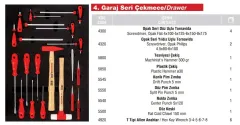 7 Çekmeceli Takım Arabası İE.36.44.01 (139 Parça İç Set İzeltaş)