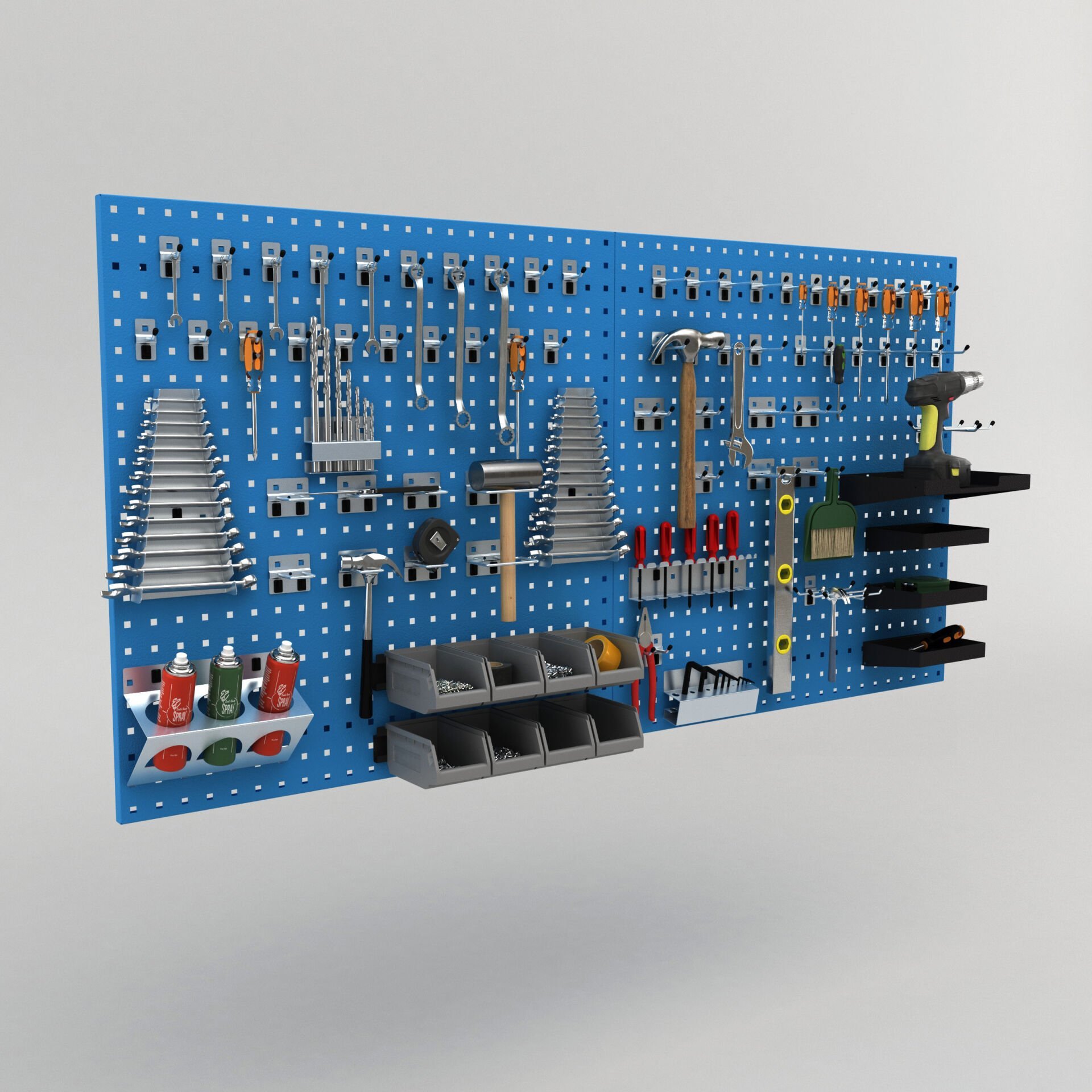 Takım Asma Pano Seti (70 Parça Aksesuarlı) İE.36.16.81