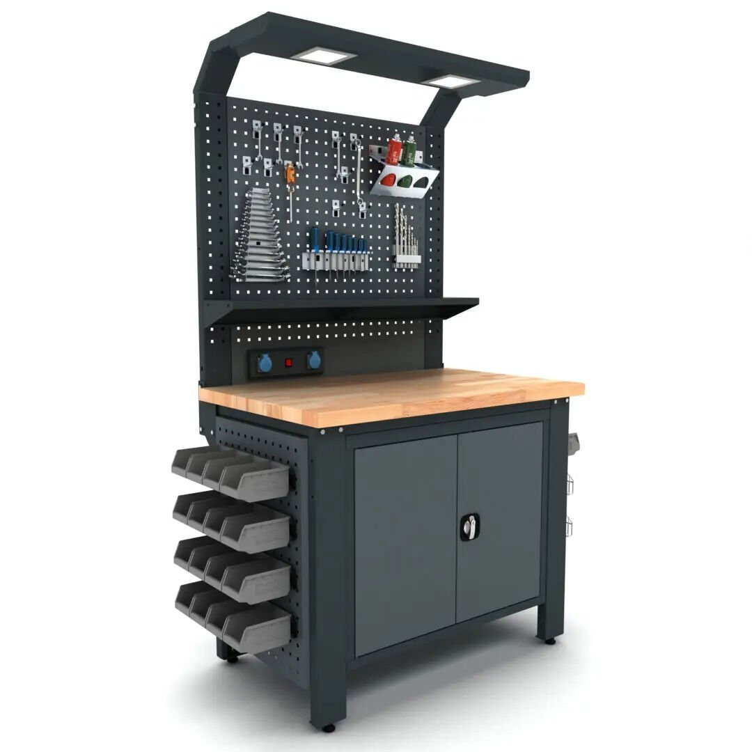 1.1 Metre Çalışma Tezgahı İE.36.17.13