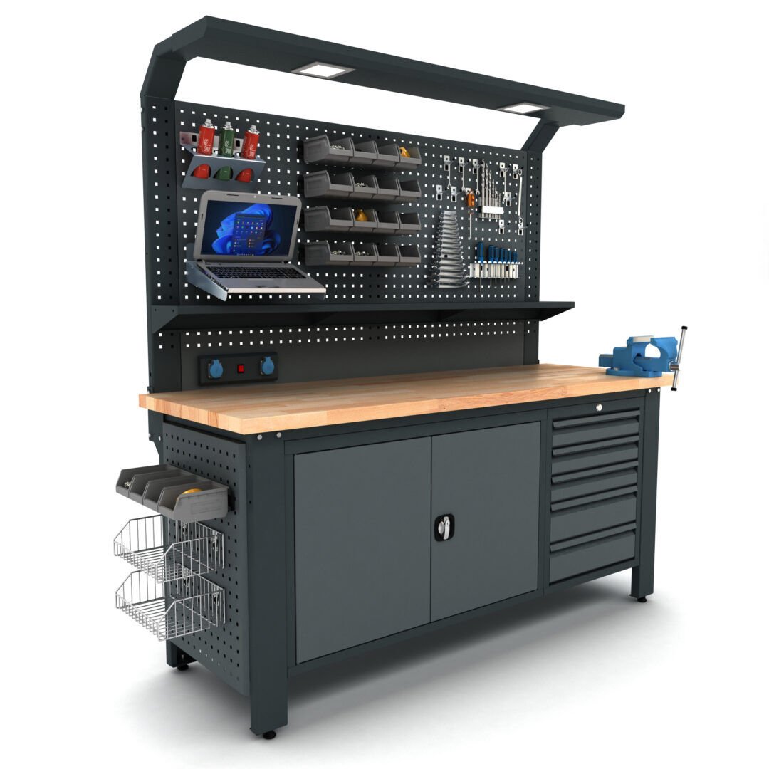 2 Metre Çalışma Tezgahı İE.36.17.27