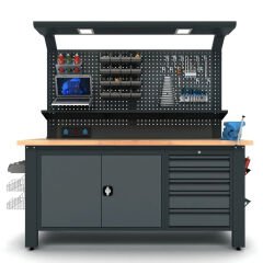 2 Metre Çalışma Tezgahı İE.36.17.27