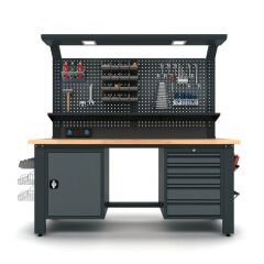 2 Metre Çalışma Tezgahı İE.36.17.34