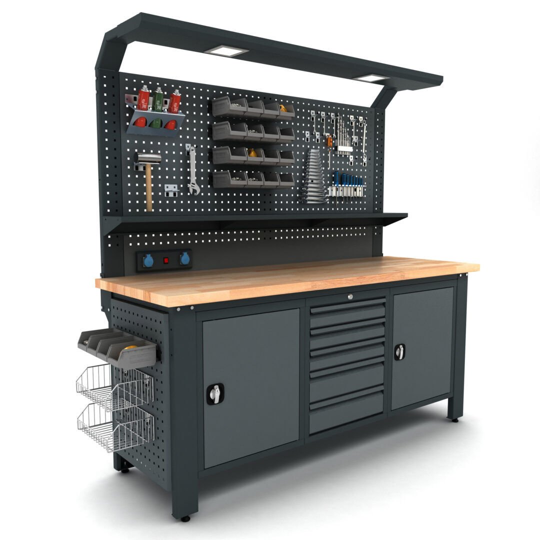 2 Metre Çalışma Tezgahı İE.36.17.37