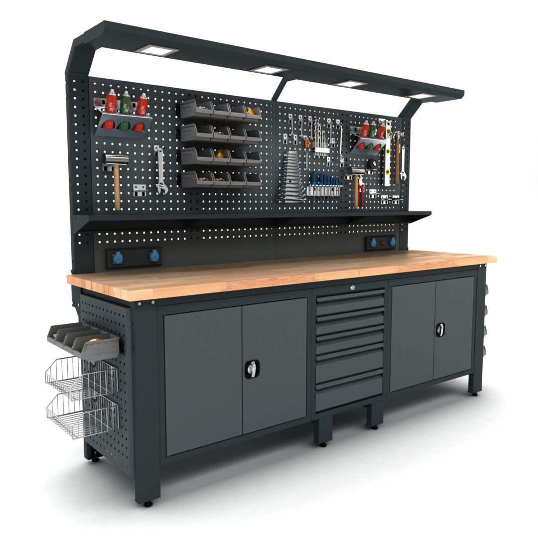 2.5 Metre Çalışma Tezgahı İE.36.17.38