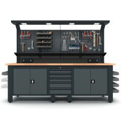 2.5 Metre Çalışma Tezgahı İE.36.17.38