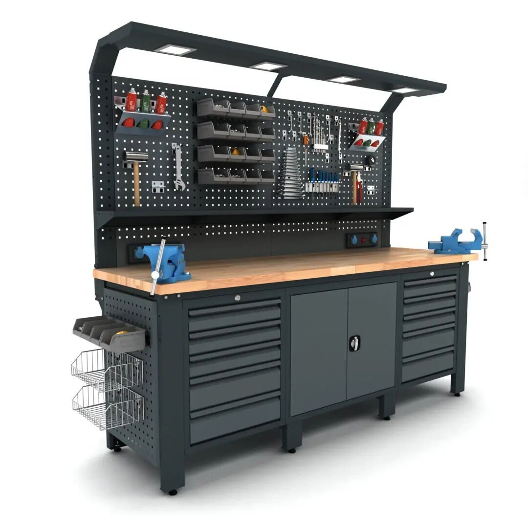 2.2 Metre Çalışma Tezgahı İE.36.17.43