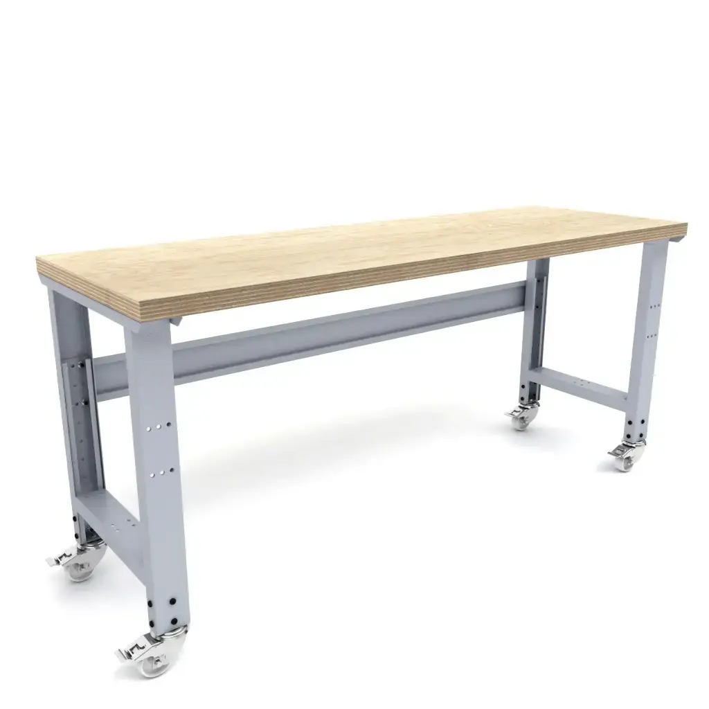 Yüksekliği Ayarlanabilir, Tekerlekli Çalışma Masası (W1800) IE-2511-1804