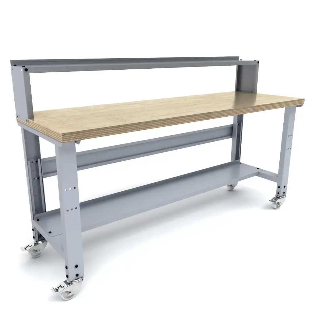 Yüksekliği Ayarlanabilir, Tekerlekli Çalışma Masası (W1800) IE-2511-1806